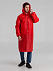 Дождевик со светоотражающими элементами Rainman Blink, красный с логотипом  заказать по выгодной цене в кибермаркете AvroraStore