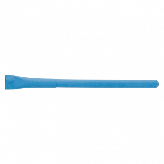 Эко ручка, синяя с логотипом  заказать по выгодной цене в кибермаркете AvroraStore
