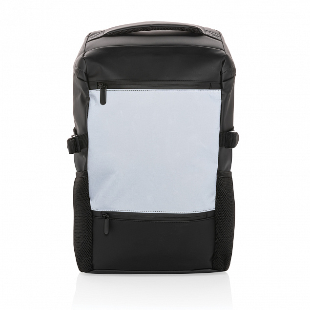 Рюкзак для ноутбука со светоотражающими вставками, 15.6" с логотипом  заказать по выгодной цене в кибермаркете AvroraStore