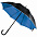Зонт-трость с двойным куполом, черный с желтым с логотипом  заказать по выгодной цене в кибермаркете AvroraStore