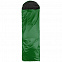 Спальный мешок Capsula, зеленый с логотипом  заказать по выгодной цене в кибермаркете AvroraStore