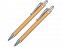 Набор Bamboo: шариковая ручка и механический карандаш с логотипом  заказать по выгодной цене в кибермаркете AvroraStore
