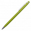 Шариковая ручка Touch Tip, светло-зеленая с логотипом  заказать по выгодной цене в кибермаркете AvroraStore