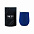 Набор Cofer Tube софт-тач CO12s black, синий с логотипом  заказать по выгодной цене в кибермаркете AvroraStore