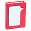 Держатель для заметок с набором стикеров,красный с логотипом  заказать по выгодной цене в кибермаркете AvroraStore