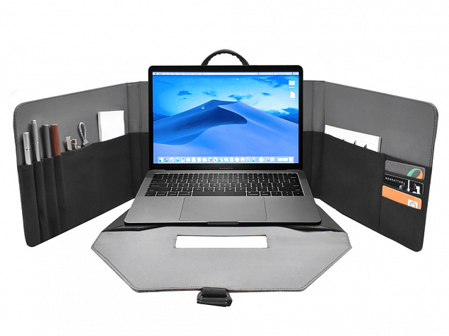 Сумка-траснформер Specter для ноутбука 15'' с логотипом  заказать по выгодной цене в кибермаркете AvroraStore