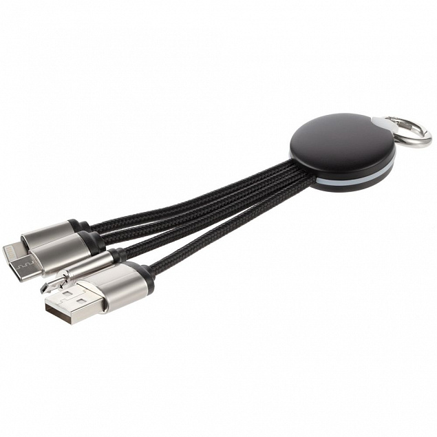 Зарядный кабель-брелок Uniscend Lite Omniline с логотипом  заказать по выгодной цене в кибермаркете AvroraStore