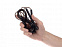 Скакалка Hopper, черная с логотипом  заказать по выгодной цене в кибермаркете AvroraStore