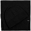 Шапка Cordelia, черная с логотипом  заказать по выгодной цене в кибермаркете AvroraStore