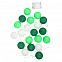 Гирлянда Filamenta, зеленая с логотипом  заказать по выгодной цене в кибермаркете AvroraStore