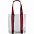 Шоппер Clear Fest, прозрачный серый с красными ручками с логотипом  заказать по выгодной цене в кибермаркете AvroraStore
