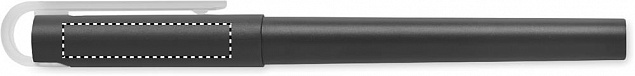 Шариковая ручка с гелевыми черн с логотипом  заказать по выгодной цене в кибермаркете AvroraStore