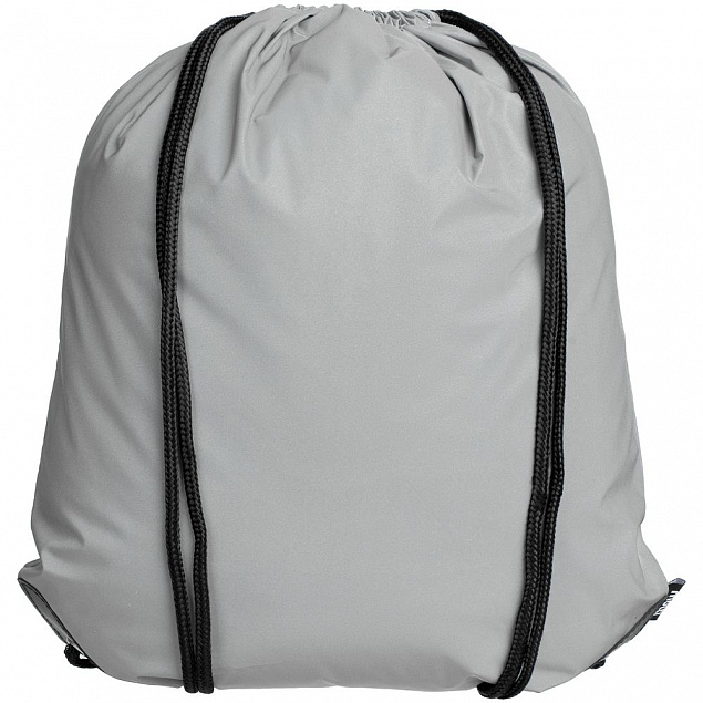 Рюкзак Manifest из светоотражающей ткани, серый с логотипом  заказать по выгодной цене в кибермаркете AvroraStore