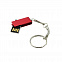 Флешка "Slim" 16 Гб - Красный PP с логотипом  заказать по выгодной цене в кибермаркете AvroraStore