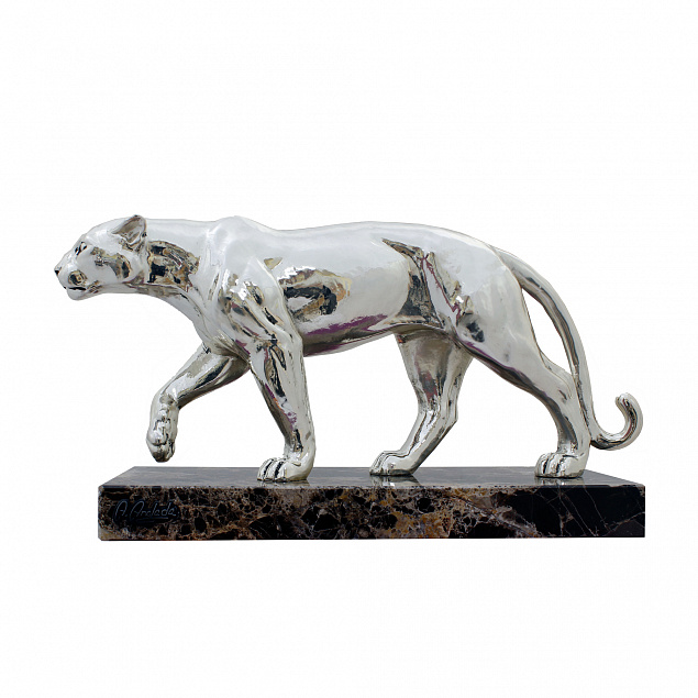 Скульптура "Пантера" с логотипом  заказать по выгодной цене в кибермаркете AvroraStore
