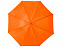 Зонт Karl 30 механический, оранжевый с логотипом  заказать по выгодной цене в кибермаркете AvroraStore
