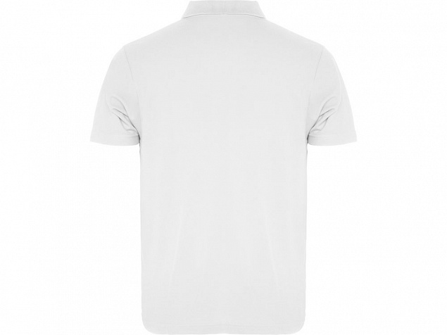 Рубашка поло Austral мужская, белый с логотипом  заказать по выгодной цене в кибермаркете AvroraStore
