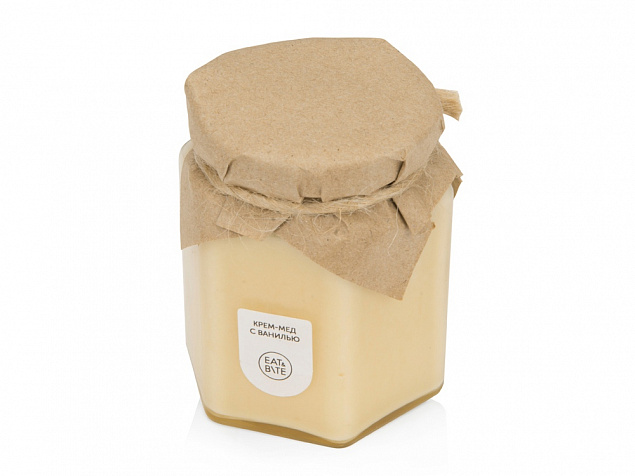 Крем-мёд с ванилью с логотипом  заказать по выгодной цене в кибермаркете AvroraStore