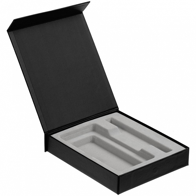 Коробка Rapture для аккумулятора 10000 мАч и ручки, черная с логотипом  заказать по выгодной цене в кибермаркете AvroraStore