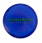 Зеркало Smile круглое, синее с логотипом  заказать по выгодной цене в кибермаркете AvroraStore