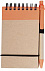 Блокнот на кольцах Eco Note с ручкой, оранжевый с логотипом  заказать по выгодной цене в кибермаркете AvroraStore