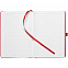 Ежедневник Favor, недатированный, красный с логотипом  заказать по выгодной цене в кибермаркете AvroraStore