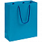 Пакет Wide, Голубой с логотипом  заказать по выгодной цене в кибермаркете AvroraStore