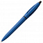 Ручка шариковая S! (Си), ярко-синяя с логотипом  заказать по выгодной цене в кибермаркете AvroraStore