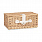 Плетеная корзина на 2 персоны с логотипом  заказать по выгодной цене в кибермаркете AvroraStore