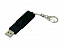 USB 2.0- флешка промо на 4 Гб с поворотным механизмом и однотонным металлическим клипом с логотипом  заказать по выгодной цене в кибермаркете AvroraStore