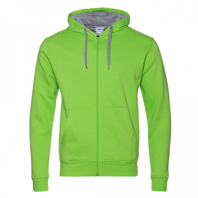Толстовка StanStyle Ярко-зелёный с логотипом  заказать по выгодной цене в кибермаркете AvroraStore