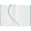 Ежедневник Gems, недатированный, бирюзовый с логотипом  заказать по выгодной цене в кибермаркете AvroraStore