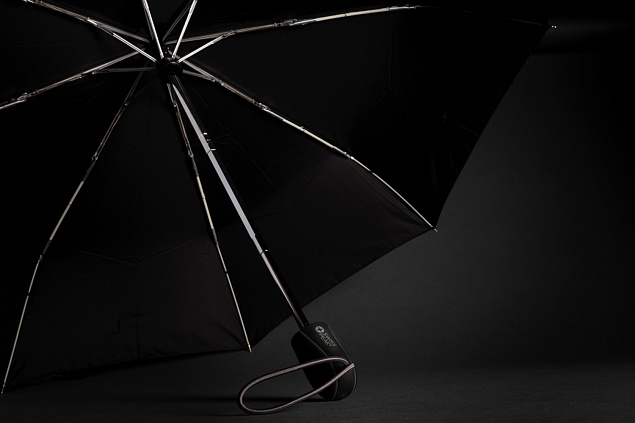 Зонт-полуавтомат Swiss Peak Traveller из rPET AWARE™, d106 см с логотипом  заказать по выгодной цене в кибермаркете AvroraStore