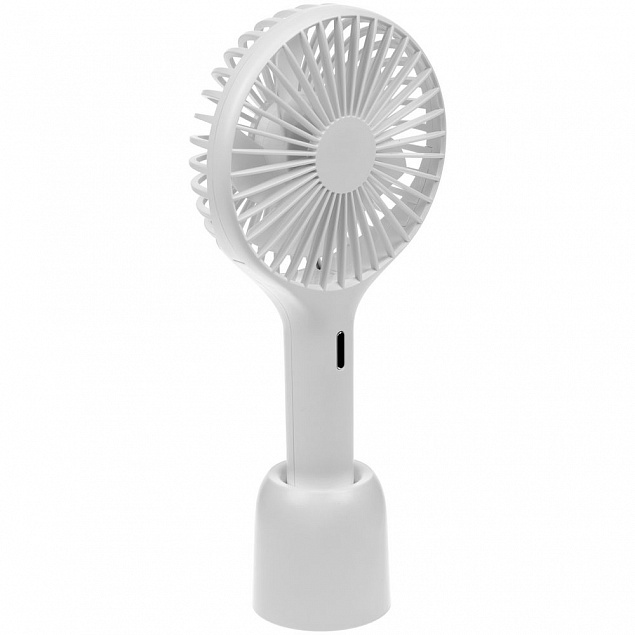 Беспроводной вентилятор PF08, белый с логотипом  заказать по выгодной цене в кибермаркете AvroraStore