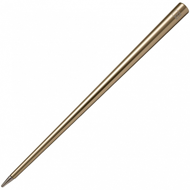 Вечная ручка Forever Prima, золотистая с логотипом  заказать по выгодной цене в кибермаркете AvroraStore
