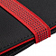 Папка Torga, черная с красным с логотипом  заказать по выгодной цене в кибермаркете AvroraStore