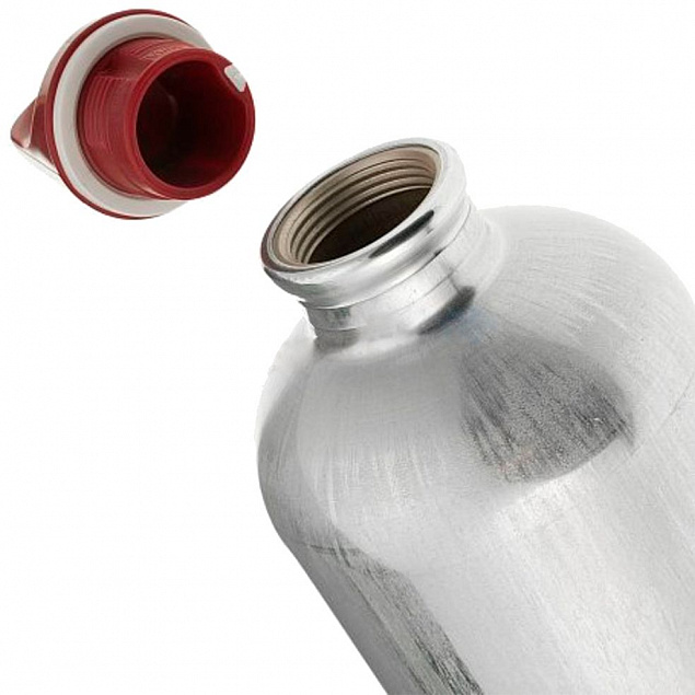 Бутылка для воды Traveller 600, светло-серая с логотипом  заказать по выгодной цене в кибермаркете AvroraStore