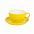 Чайная/кофейная пара CAPPUCCINO с логотипом  заказать по выгодной цене в кибермаркете AvroraStore