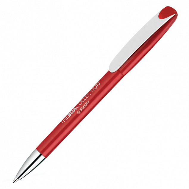 Ручка шариковая BOA MM, красный# с логотипом  заказать по выгодной цене в кибермаркете AvroraStore