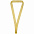 Лента для медали с пряжкой Ribbon, бронзовая с логотипом  заказать по выгодной цене в кибермаркете AvroraStore