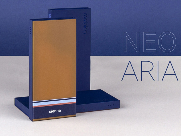 Внешний аккумулятор «NEO ARIA», 10000 mAh с логотипом  заказать по выгодной цене в кибермаркете AvroraStore