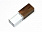 USB 2.0- флешка на 64 Гб прямоугольной формы, под гравировку 3D логотипа с логотипом  заказать по выгодной цене в кибермаркете AvroraStore