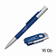 Набор ручка "Clas" + флеш-карта "Vostok" 16 Гб в футляре, покрытие soft touch с логотипом  заказать по выгодной цене в кибермаркете AvroraStore