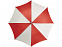 Зонт Karl 30 механический, красный/белый с логотипом  заказать по выгодной цене в кибермаркете AvroraStore