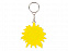 Брелок-рулетка «Солнце», 1м с логотипом  заказать по выгодной цене в кибермаркете AvroraStore