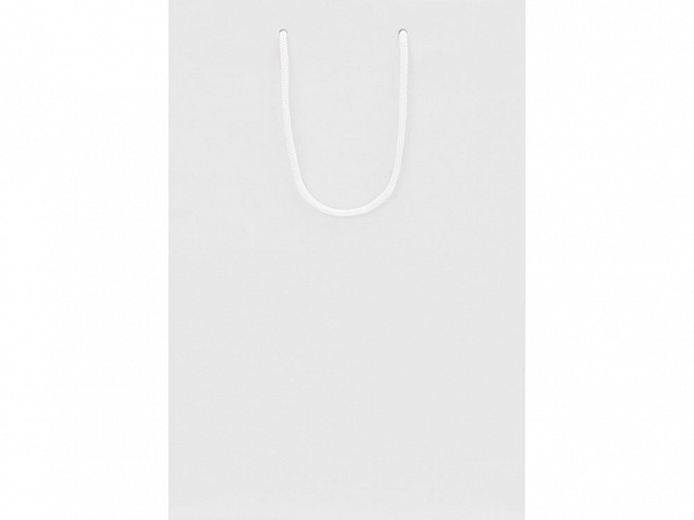 Пакет подарочный Imilit T, белый с логотипом  заказать по выгодной цене в кибермаркете AvroraStore