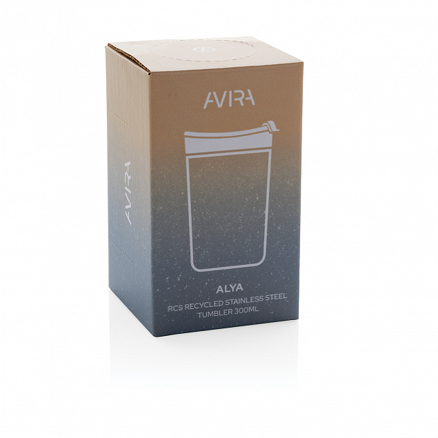 Термокружка Avira Alya из переработанной нержавеющей стали RCS, 300 мл с логотипом  заказать по выгодной цене в кибермаркете AvroraStore