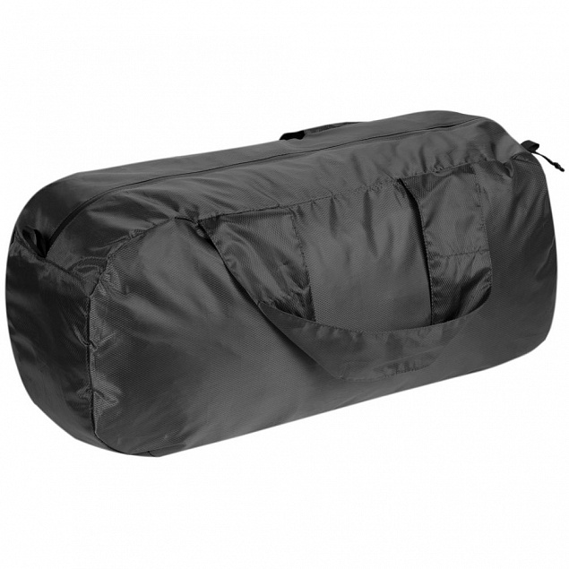 Складная дорожная сумка Wanderer, темно-серая с логотипом  заказать по выгодной цене в кибермаркете AvroraStore