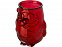 Подставка для чайной свечи Nouel из переработанного стекла, красный с логотипом  заказать по выгодной цене в кибермаркете AvroraStore