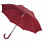 Зонт-трость Unit Promo, бордовый с логотипом  заказать по выгодной цене в кибермаркете AvroraStore